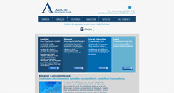 Desktop Screenshot of amauricontabilidade.com.br